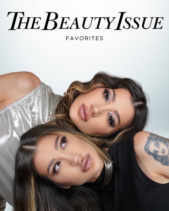 Instagram post by @venetiakamara for YSL Beauty. Caption reads: #ad The beauty issue @yslbeauty #makeup #fragrance.