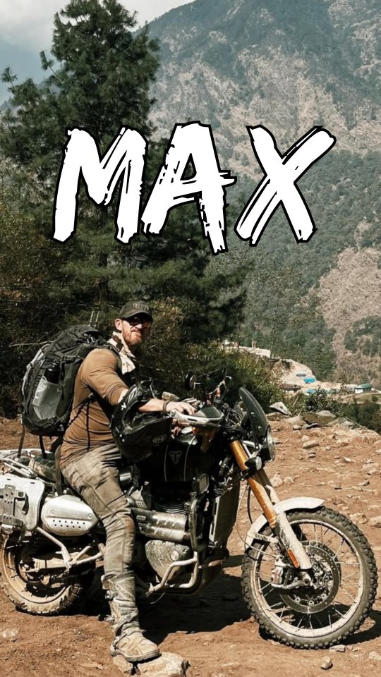 Instagram post by @iamguymarkham for Triumph Motorcycles. Caption reads: Dedicated to one of the freest humans I know....