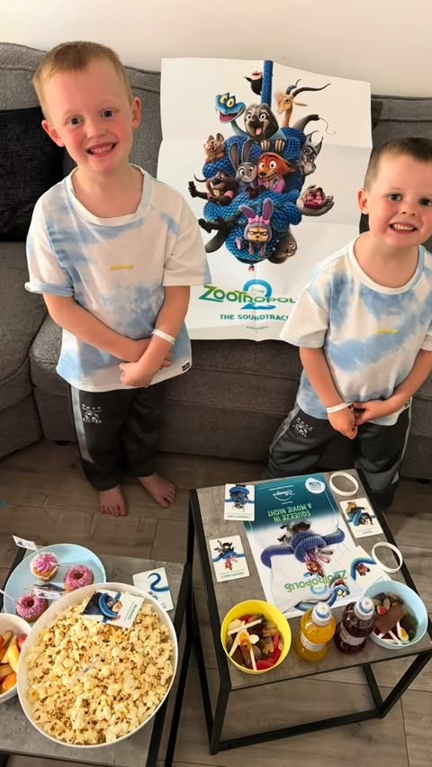Instagram post by @_brodie_louie for Disney. Caption reads: [...] and Louie are absolutely loving the new....
