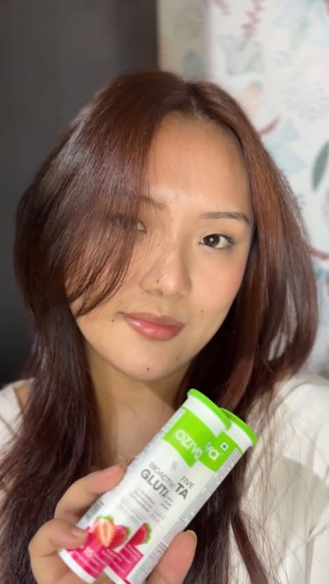 Instagram post by @prawetika for OZiva. Caption reads: Comment for the link ✨
Choosing my outfit was....