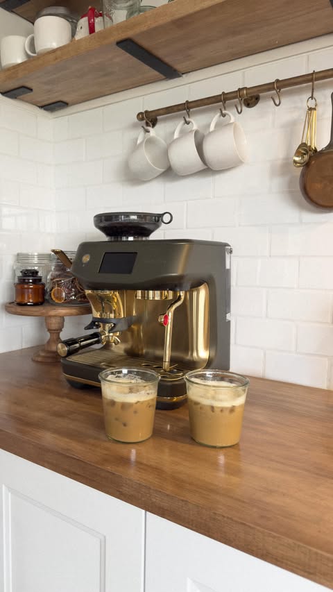 Instagram post by @laurelysebaert for Breville. Caption reads: we love a full circle moment 🥹🫶🏻....