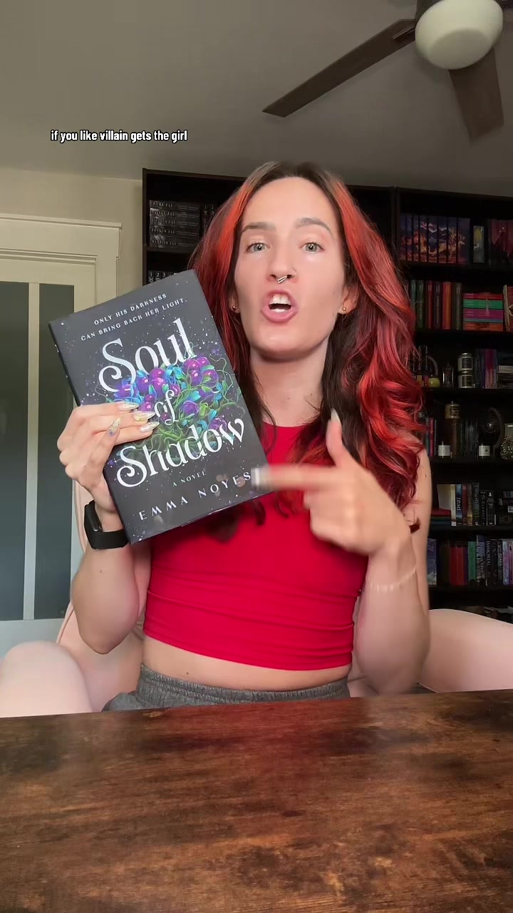 TikTok post by @thtgrlreads for Wednesday Books. Caption reads: Probably the best Villain gets the girl I’ve read....