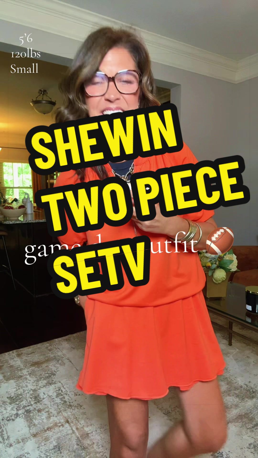 TikTok post by @life_with_b76 for Shewin. Caption reads: @SHEWIN ✨ the perfect two piece short set for....