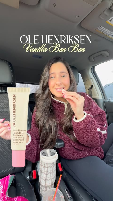 Instagram post by @kay.oaky for OLEHENRIKSEN. Caption reads: I’m a sucker for a good lip balm @olehenriksen....