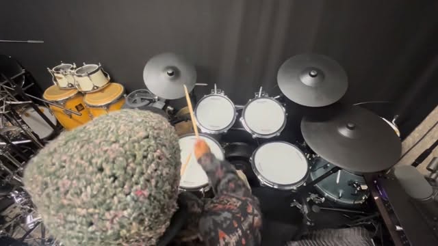 Instagram post by @taronlockett_ for Roland. Caption reads: #LOCK x #ROLAND Caught a quick vibe using the....