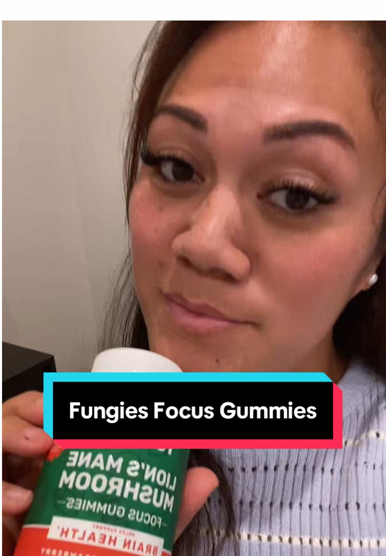 TikTok post by @mrs.colata for Fungies. Caption reads: @Fungies has come out with the best tasting [...].