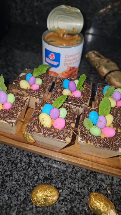 Instagram post by @amber_fredericks for Brand Advisor. Caption reads: [...] #Easter #Caramel #Gifted @brandadvisor.co.za....