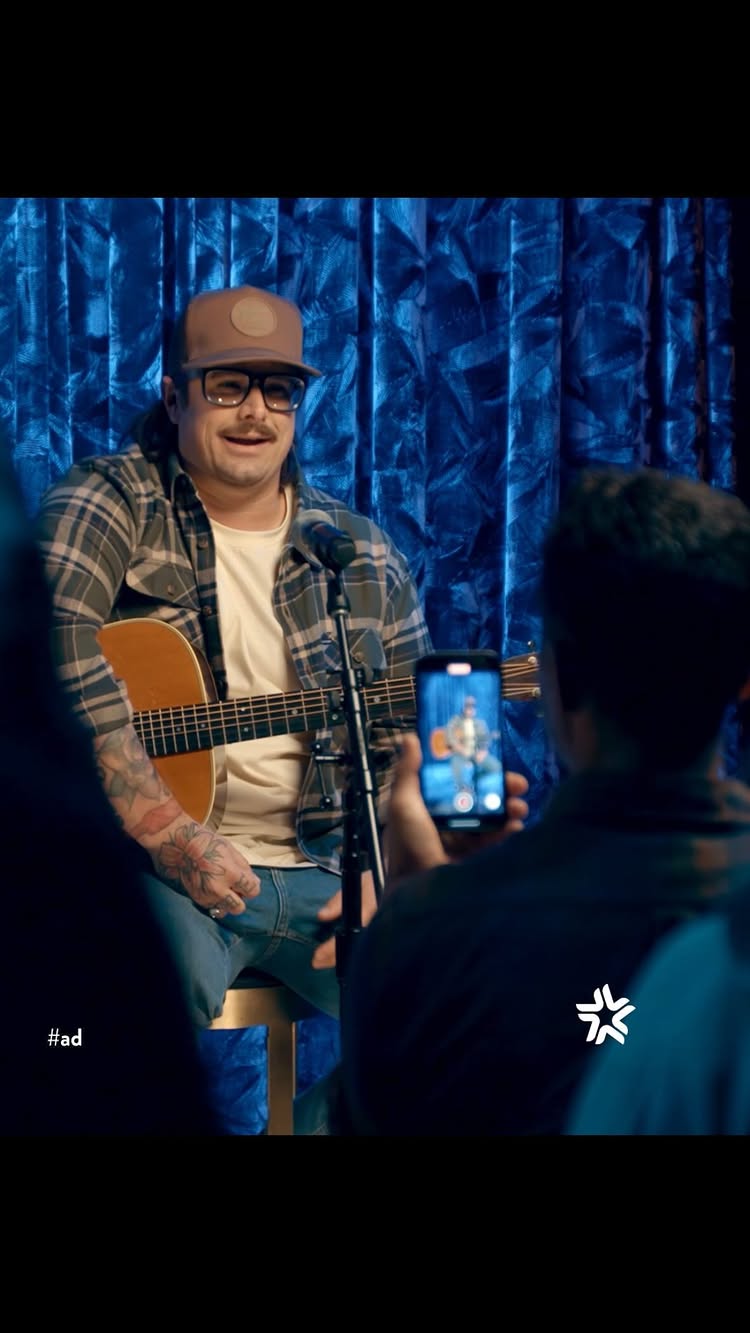 Instagram post by @hardy for UScellular. Caption reads: #ad It’s not just about the music, it’s about....
