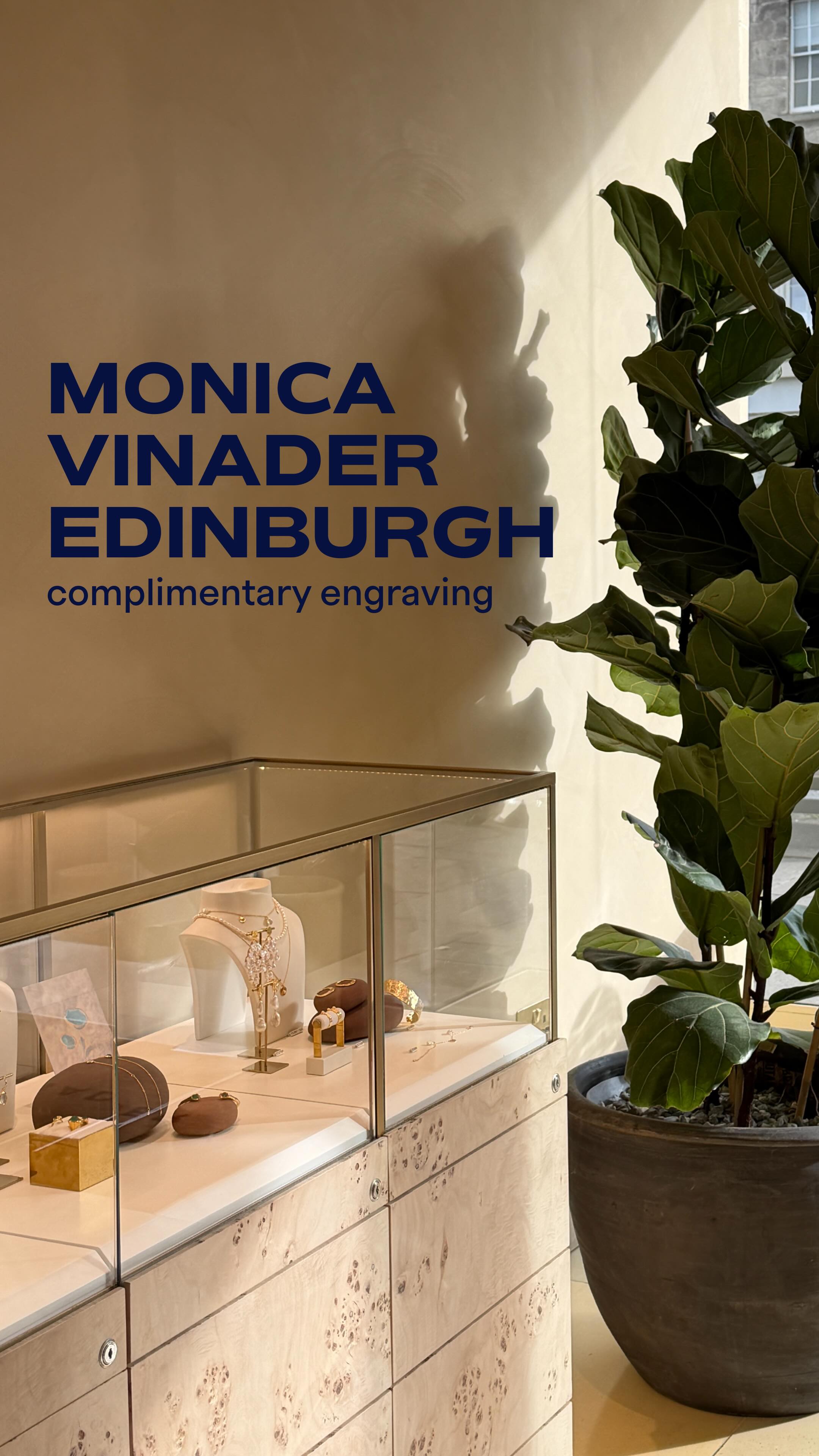 Instagram post by @itspippa for Monica Vinader. Caption reads: I’ve always considered myself a pretty good gift....