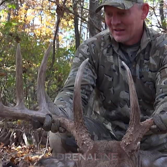 Instagram post by @officialadrenalinejunkies for Kuiu. Caption reads: [...] Channel @antlerking1 | @mathewsinc |....