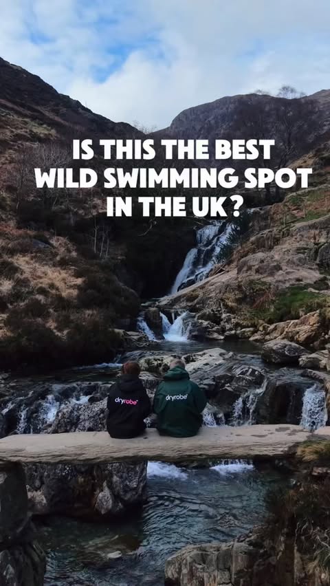Instagram post by @conorhikes for dryrobe. Caption reads: [...] in the UK? 🥶 So I wanted to put my Dryrobe....