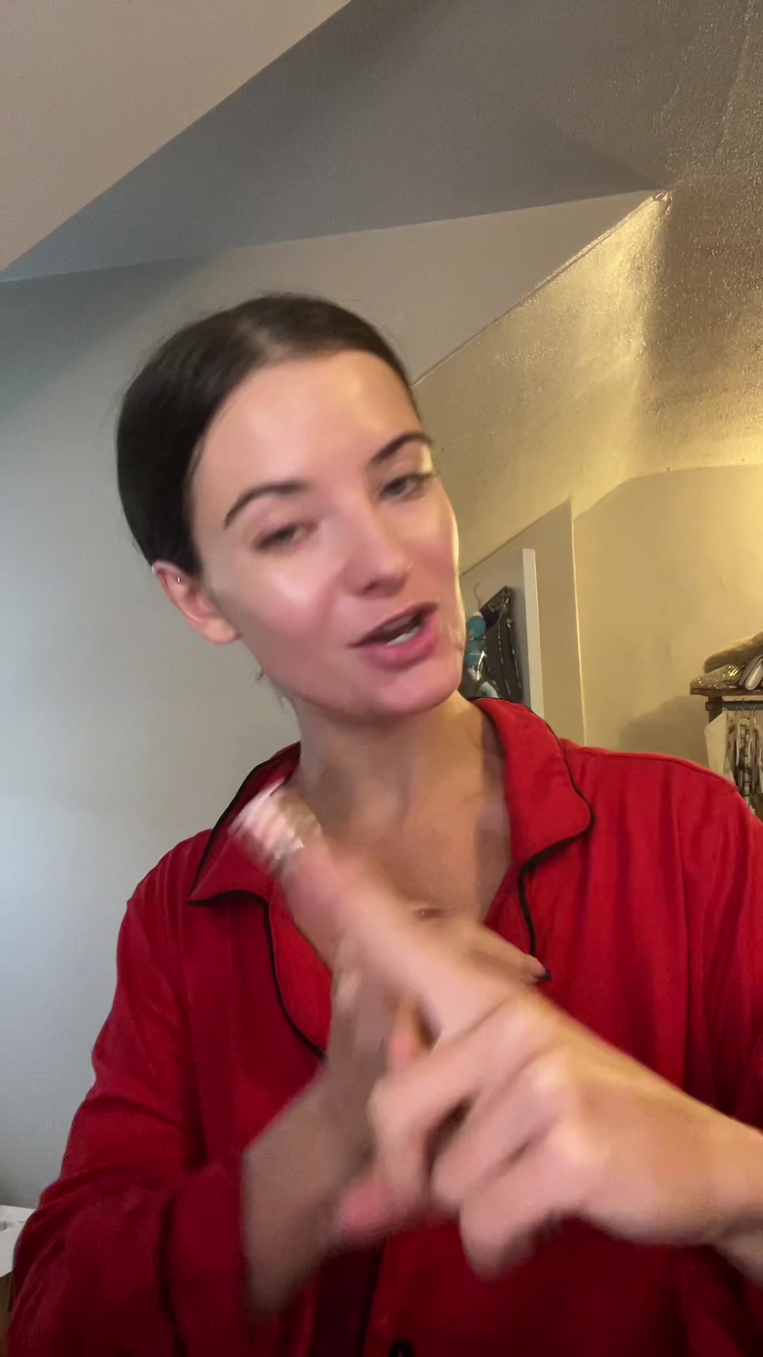 TikTok post by @brookehyland_1 for LTK. Caption reads: So excited for our “favorite things” exchange—....