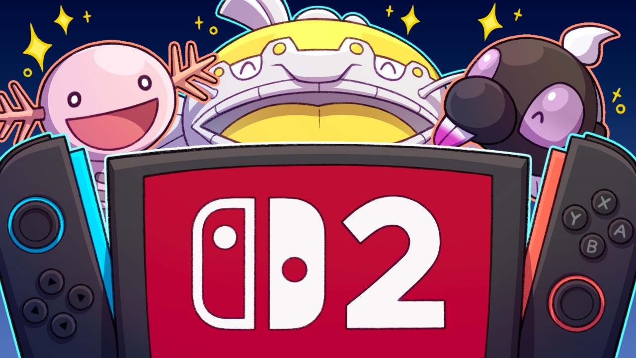 YouTube post by @ShinyCatherine for Disney Magic Kingdoms. Caption reads: The Switch 2 Shiny Pokemon Experience.