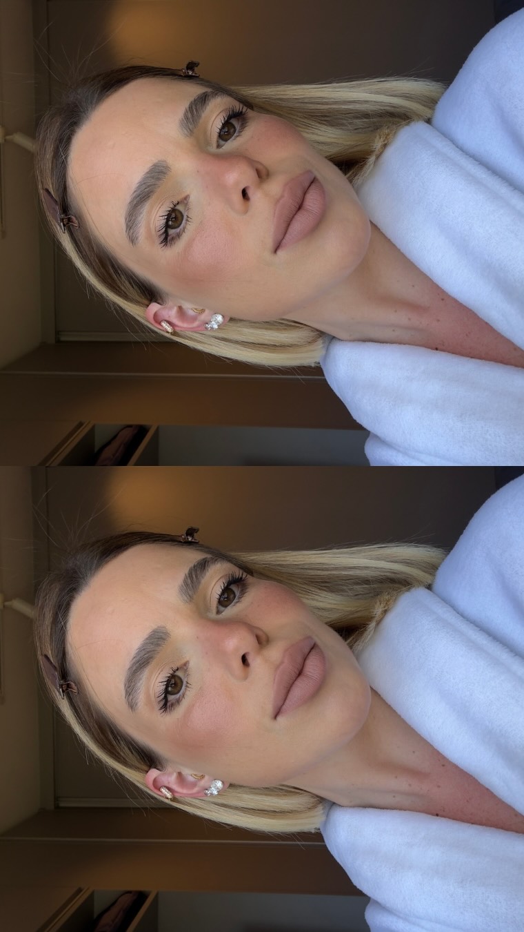 Instagram post by @marianagalloo for Mary Kay. Caption reads: viciadinha nessa make🤎
bepeach cor 40% cacau(usei....