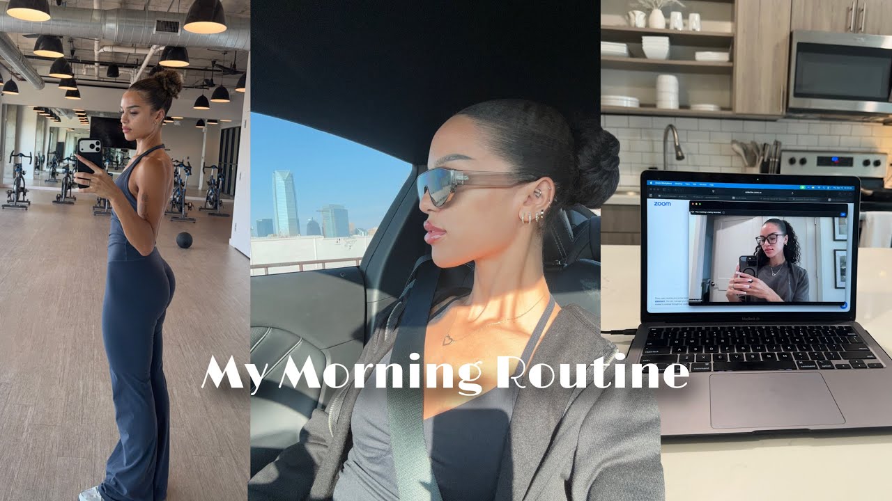 YouTube post by @Annabellafit for Sound Effect Library. Caption reads: My Morning Routine | Vlog.