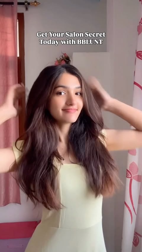 Instagram post by @kanikaamehta_ for BBlunt. Caption reads: Pretty colour moment powered by BBlunt....