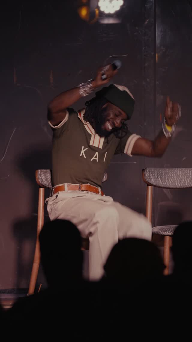 Instagram post by @kojeyradical for Spotify. Caption reads: Music is therapy for @kojeyradical (and us too)....