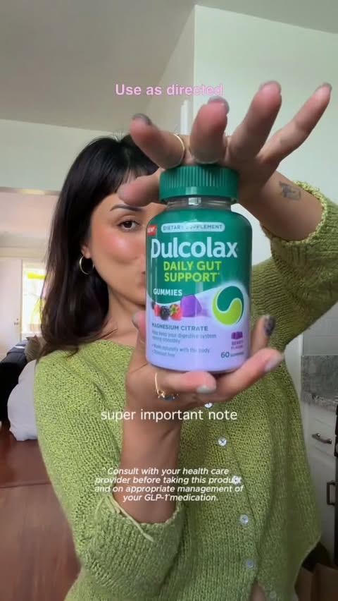 Instagram post by @jazminegarcia for Dulcolax. Caption reads: #DulcolaxPartner friend to friend, listen [...].