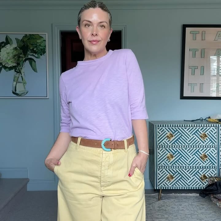 Instagram post by @erica_davies for Charlotte Stone. Caption reads: I live in England and it’s April, so even when the....