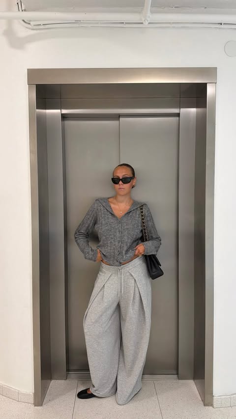 Instagram post by @filippaalexen for NELLY.COM. Caption reads: Comfiest look from @nellycom <33 Ad @nellycom....