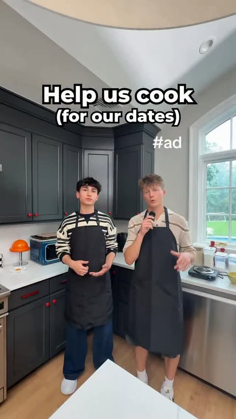Instagram post by @trentonsandler for Xfinity. Caption reads: [...] to make a cooking video anyway for @xfinity....