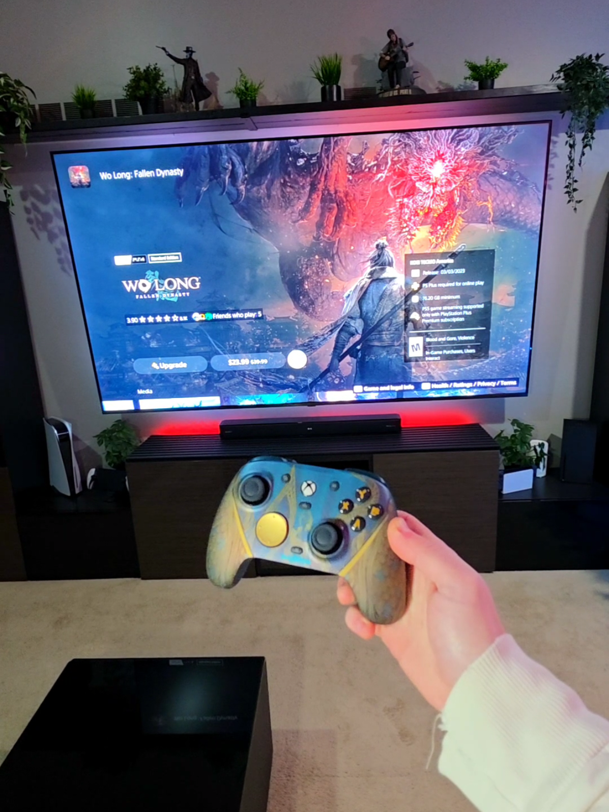 TikTok post by @camxpetra for GameSir. Caption reads: [...] FOR MY COLLECTION! 🎮🔥 Thank you @GameSir....