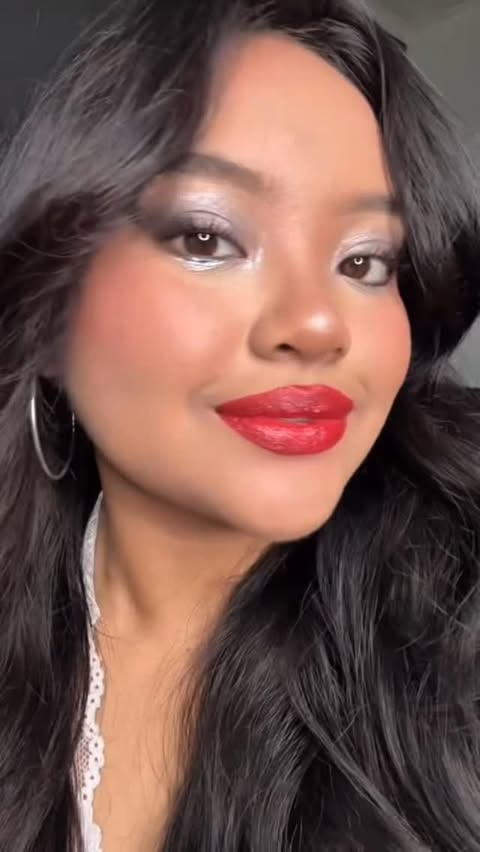 Instagram post by @naylagefara for AZARINE. Caption reads: NEW Lip Matte Magic Azarine 💄 3 shades, 3 moods,....