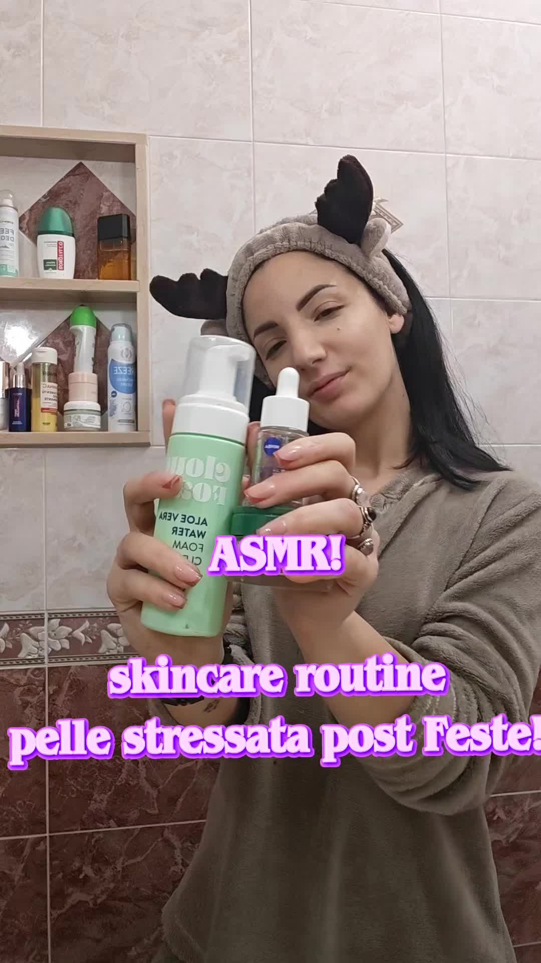 TikTok post by @iamkillerqueen11 for Aliver. Caption reads: [...] @yr_ita @Actionitalia @eucerinofficial....