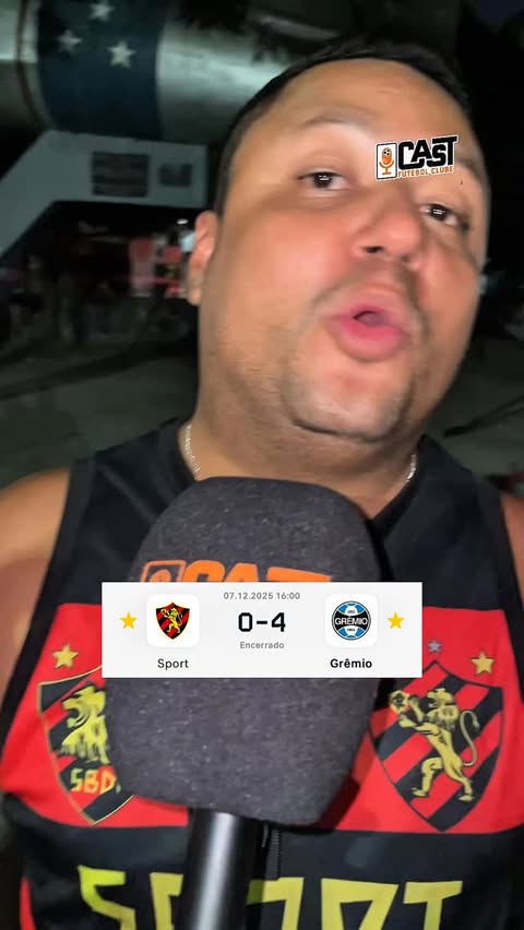 Instagram post by @cast.fc for Betnacional. Caption reads: Pós-jogo Sport X Grêmio

-

Patrocínio:....