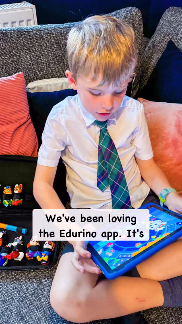 Instagram post by an influencer for EDURINO. Caption reads: AD We’ve been loving the @edurino_uk app , it’s....