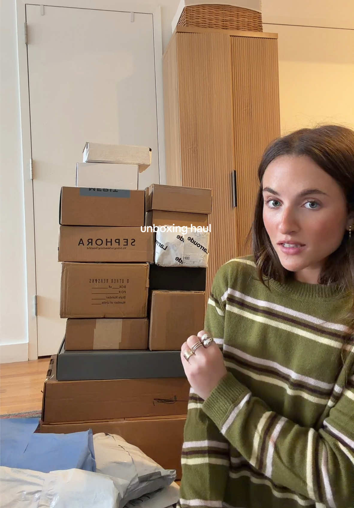 TikTok post by @alexaschimel for Sacheu. Caption reads: never got around to posting this until now but....