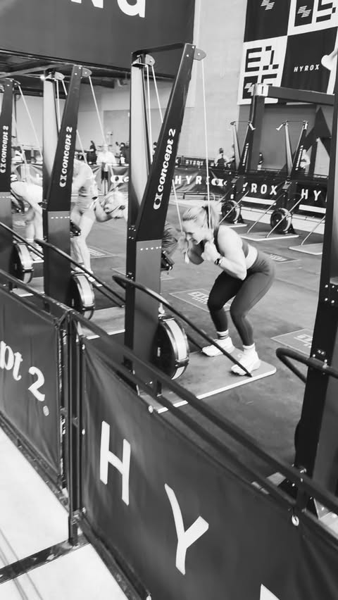 Instagram post by @willbinspired for 1st Phorm. Caption reads: [...] #hardwork #hyroxtraining #1stphorm.