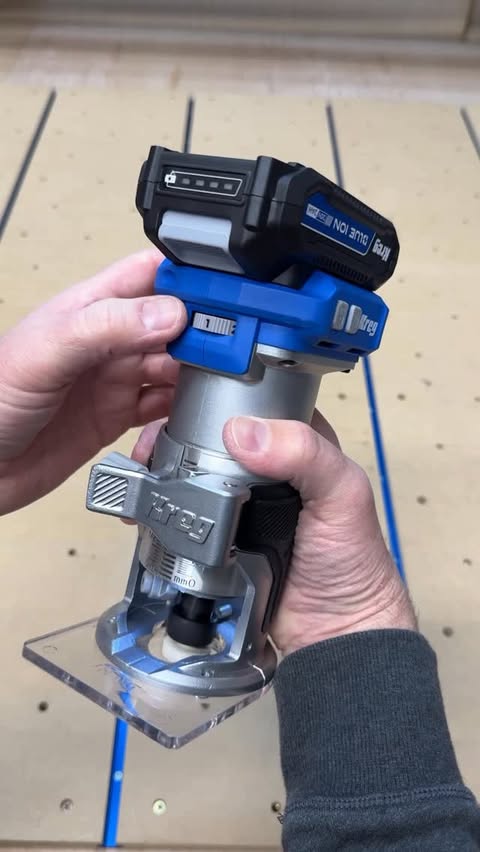 Instagram post by @makingathome for Kreg Tool. Caption reads: I just added the new Kreg 20V Ionic Drive™ 1/4”....