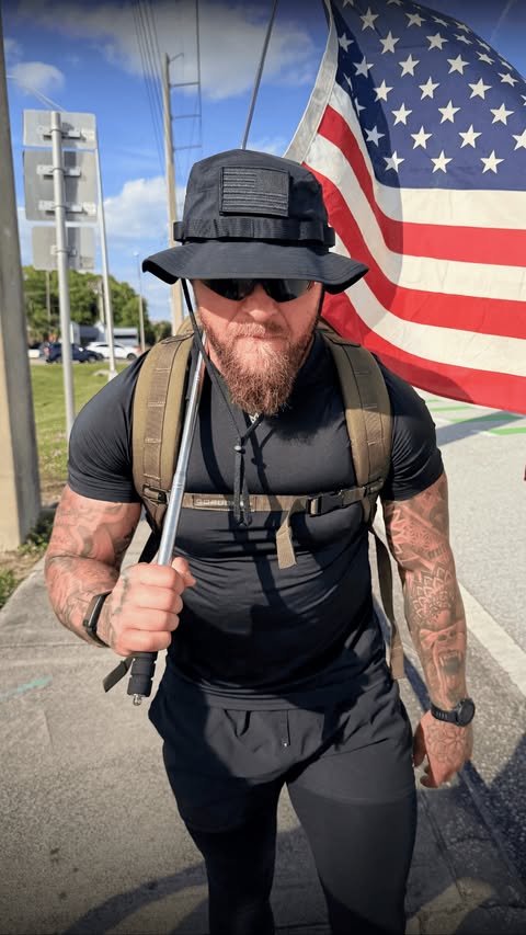 Instagram post by @darustrong for Marek Health. Caption reads: This wasn’t about distance. It was about....