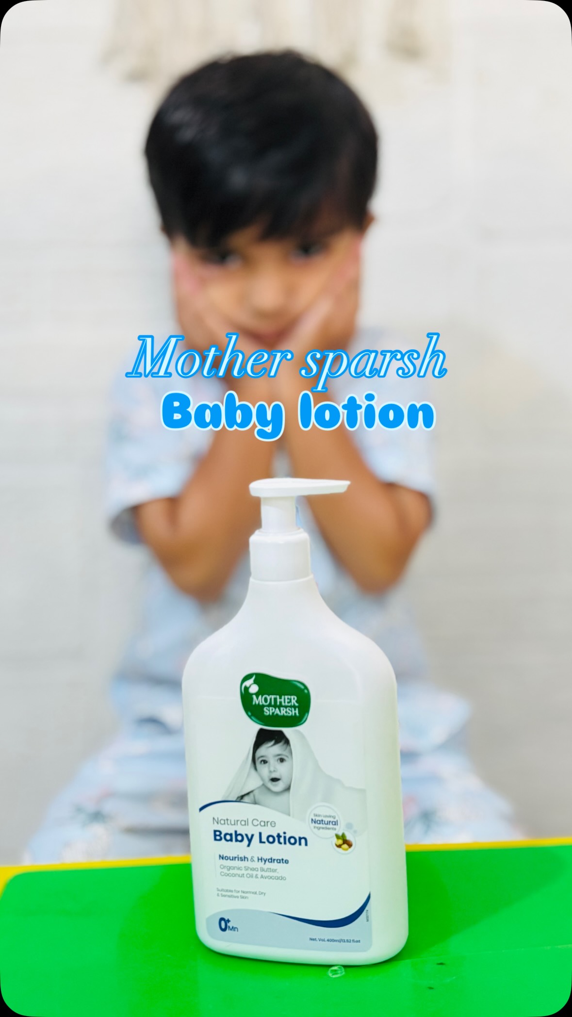 Instagram post by @itskaveer for Mother Sparsh. Caption reads: #ad #collaboration @mothersparsh 

💧Not just....