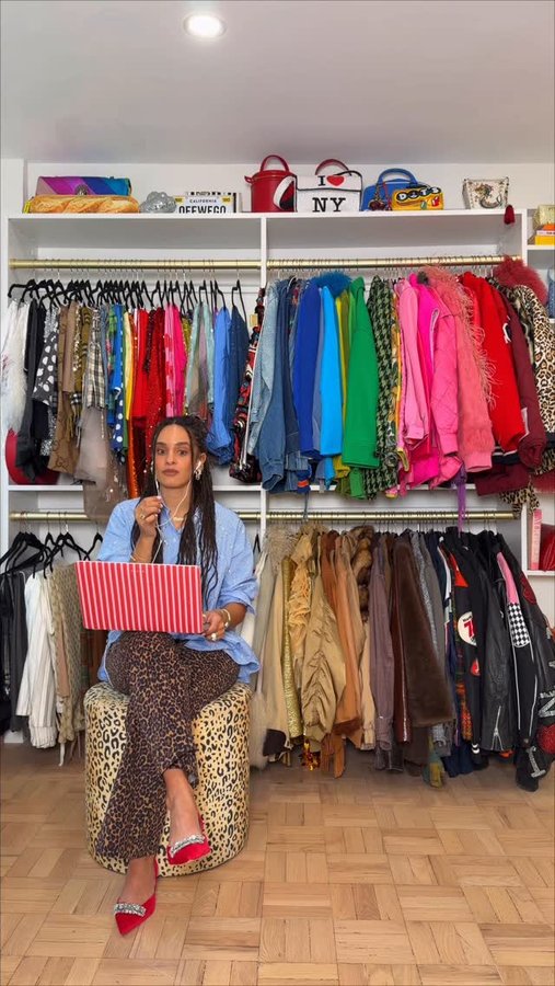 Instagram post by @chelseaasoflate for MZ Wallace. Caption reads: [...] services we have you covered with a....