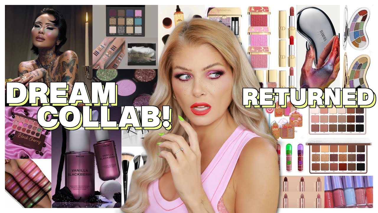 YouTube post by @AngelicaNyqvist for Adept Cosmetics. Caption reads: IS OUR MONEY SAFE FROM THE HOLIDAY MAKEUP?! | New....