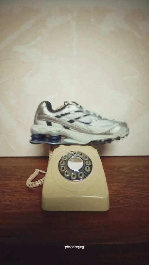 Instagram post by @tbhbyron for JD Sports. Caption reads: When Shox call, you answer @jdsports ᵃᵈ.