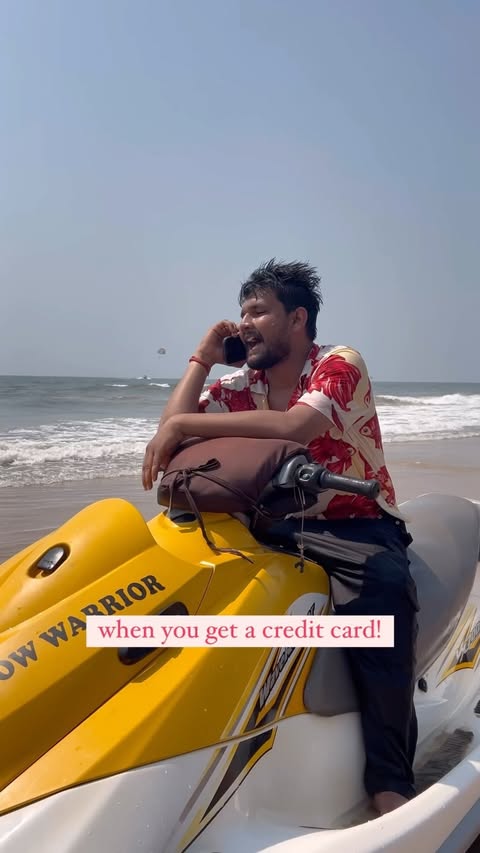 Instagram post by @_kabeera_ for OneCard. Caption reads: Mars kharid lete hain yaar! #OneCard [reels, desi....