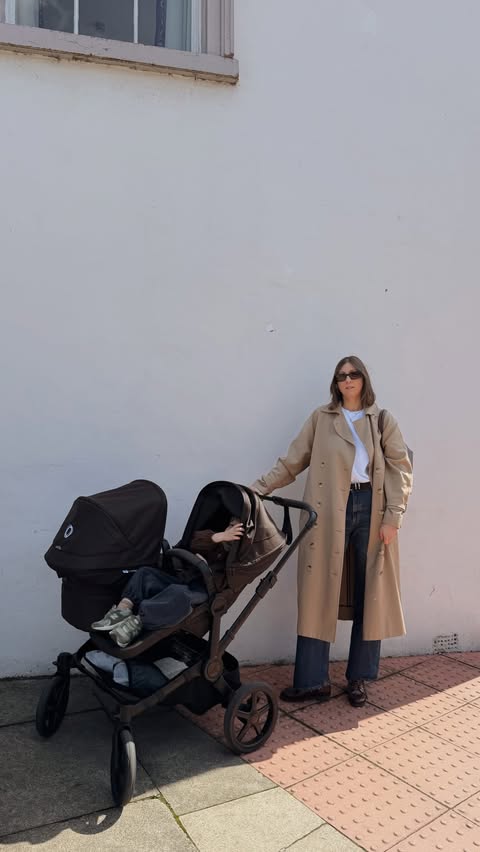 Instagram post by @rachael__keegan for Bugaboo. Caption reads: [...] Raff to the family and taking our @bugaboouk....