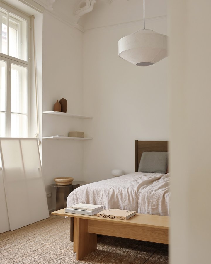 Instagram post by @by.arkt for SoLebIch.de. Caption reads: Finally, the new look of our bedroom 🤎☺️. What do....