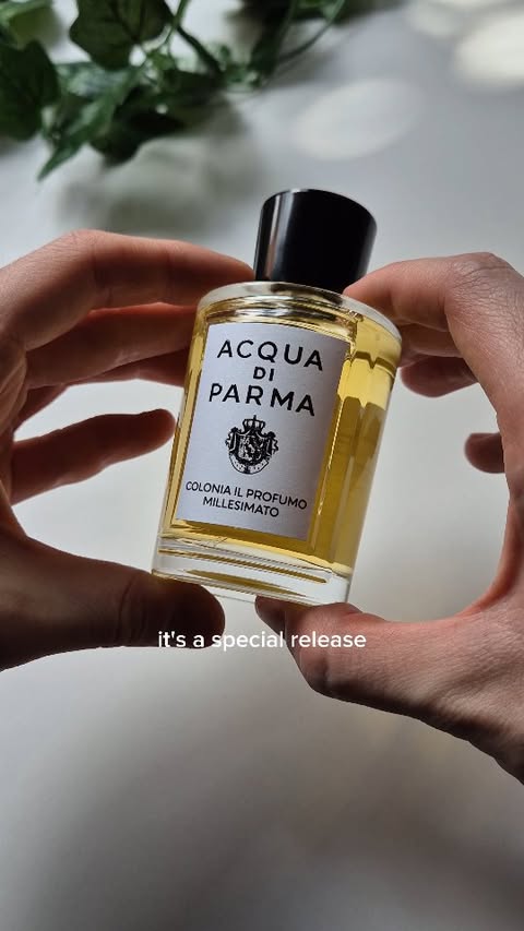 Instagram post by @bestcologneformen for Acqua di Parma. Caption reads: [...] limited edition release to celebrate Acqua....