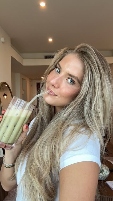 Instagram post by @itslaurensnyder for Target. Caption reads: [...] ever happen for my matcha addiction …....
