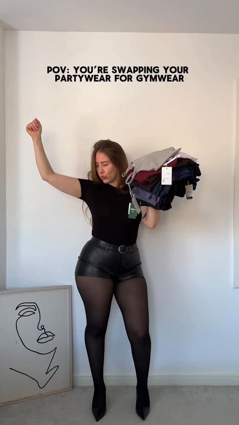 Instagram post by @ema.lv for Halara. Caption reads: [...] for 15% off full-price....