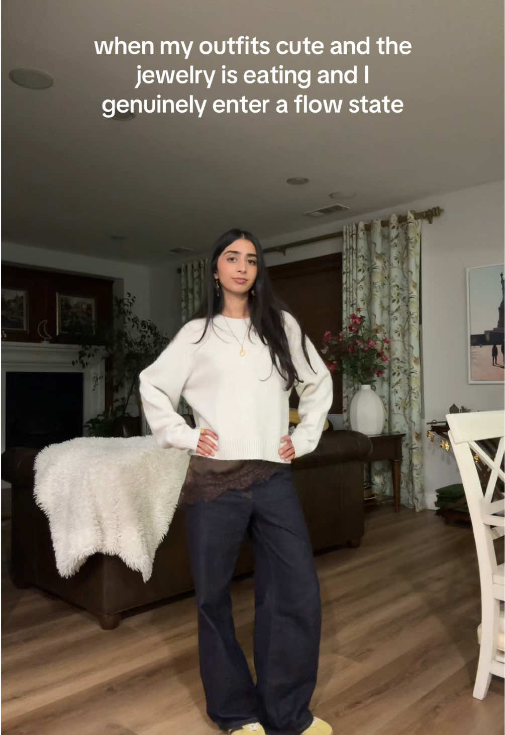 TikTok post by @thefatimashoww for Nominal. Caption reads: shop the @Nominal 60% off BF sale and we can match....