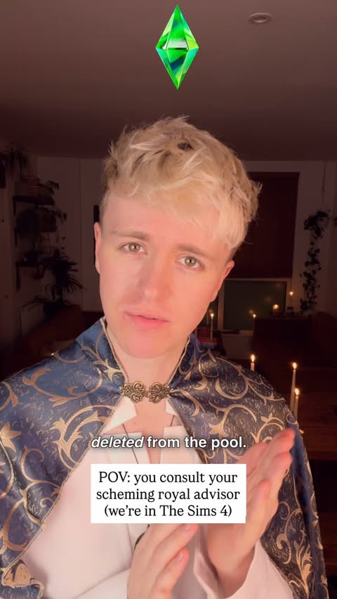 Instagram post by @dnlfoxx for The Sims. Caption reads: AD Sul sul, my lord. It’s time to play #TheSims4....