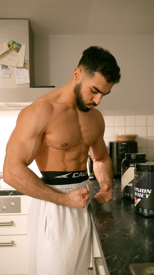Instagram post by @fatihbicioglu for Neosupps. Caption reads: [Werbung] Bis zu 50% bei @neosupps code FATIH.