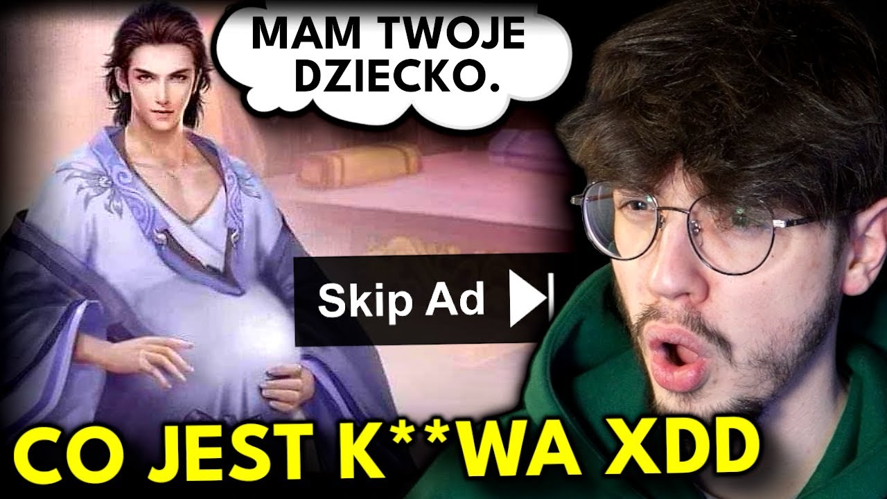 YouTube post by @Tamae_ for Instant Gaming. Caption reads: Mobile Game Ads ARE PURE EVIL.