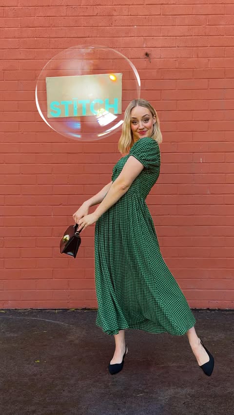 Instagram post by @kelladactyl for Stitch Fix. Caption reads: Getting dressed is wickedly fun with @StitchFix....