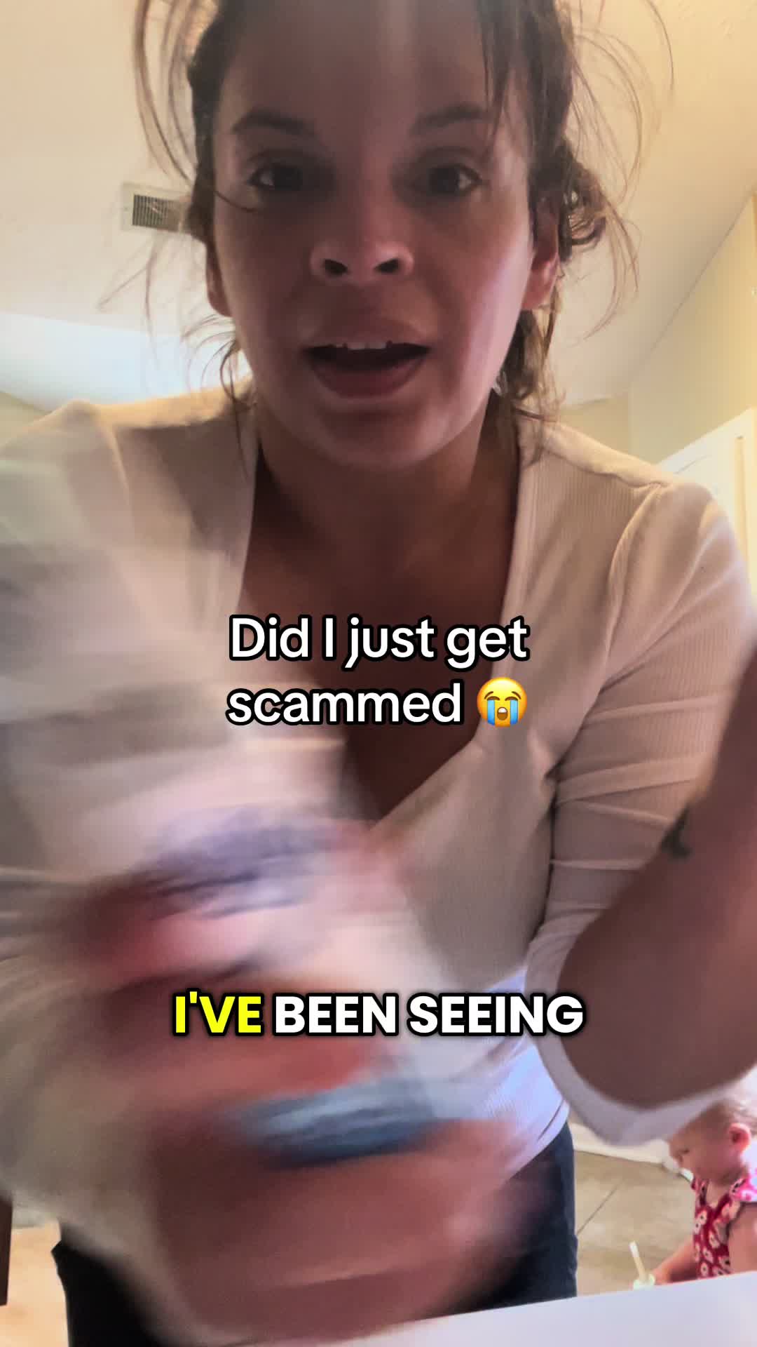 TikTok post by @sacredunfolding for Earth Breeze. Caption reads: Seriously 😳 #earthbreeze @Earth Breeze....